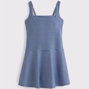Abercrombie & Fitch YPB Blue Gingham Dress